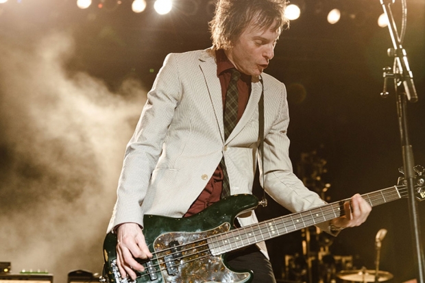 Tommy Stinston of The Replacements at Riot Fest, August 25, 2013 / Photo by Jess Baumung