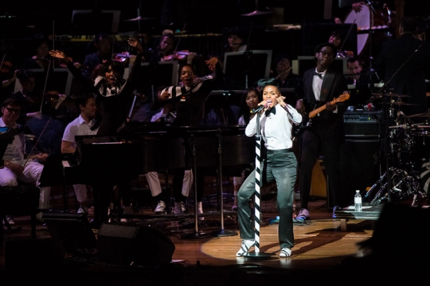 Janelle Monáe at San Francisco's Davies Symphony Hall, May 16, 2013 / Photo by Wilson Lee