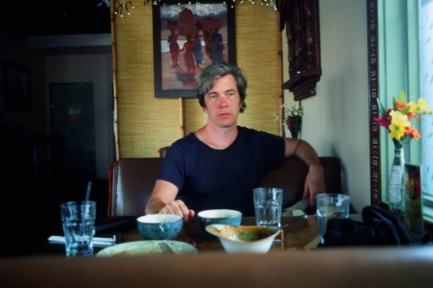 Bill Callahan at a restaurant in Austin, Texas, August 2013 / Photo by Hanly Banks for SPIN