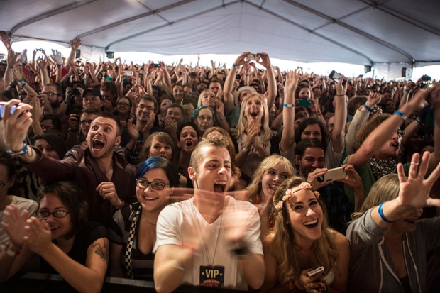 Festival Supreme crowd at Santa Monica Pier, CA, October 19, 2013 / Photo by Erik Voake