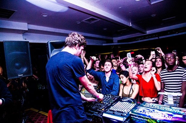 Ryan Hemsworth at 88 Palace, October 2013/ Photo by Krista Schlueter for SPIN