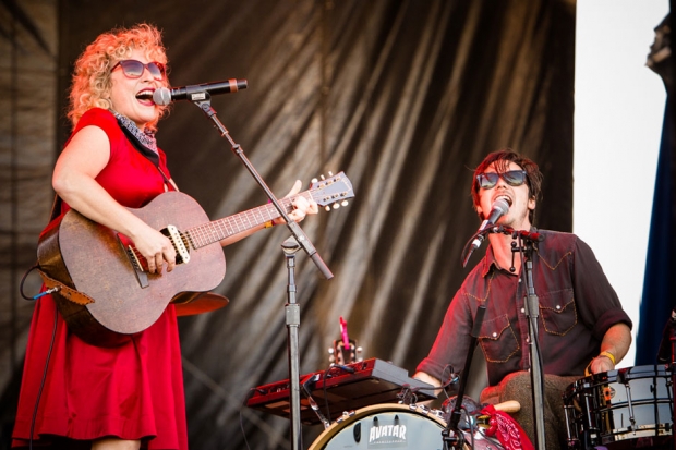 Shovels and Rope at Voodoo Music + Arts Experience, New Orleans, November 1, 2013 / Photo by Joshua Brasted