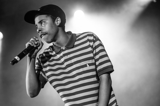 Earl Sweatshirt at Odd Future Carnival, Los Angeles, 2013 / Photo by Erik Voake