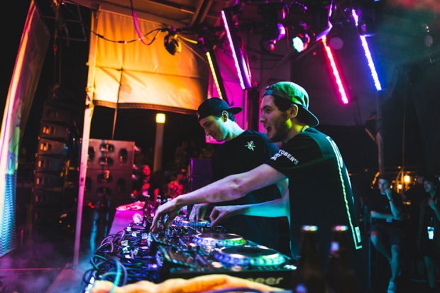 RL Grime and Baauer at Holy Ship!!! / Photo by Loren Wohl