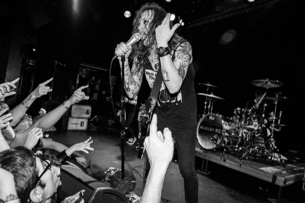 Against Me! at Music Hall of Williamsburg, Brooklyn, January 9, 2014 / Photo by Rebecca Smeyne for SPIN