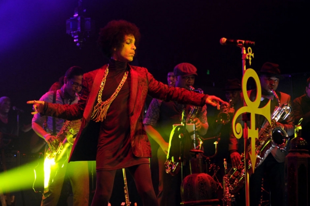 Prince at the Hollywood Palladium, Los Angeles, March 8, 2014