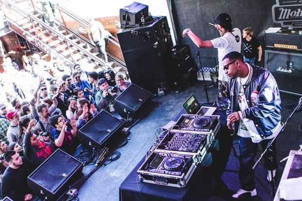 DJ Rashad and DJ Spinn / Photo by Jake Giles Netter