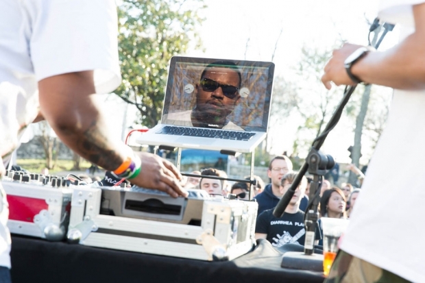 DJ Rashad and DJ Spinn / Photo by Rebecca Smeyne