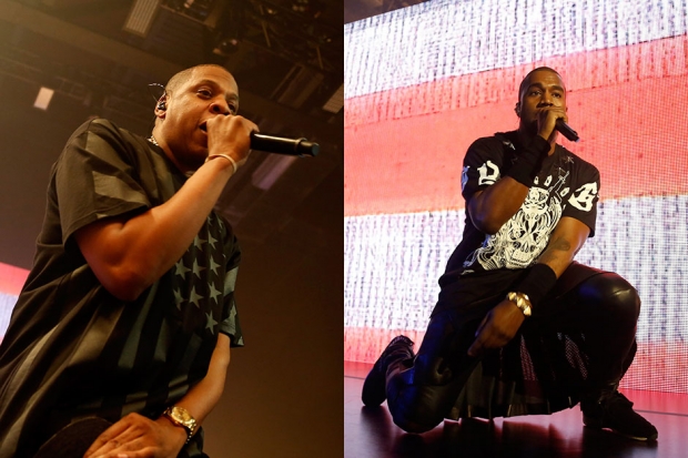 Jay Z and Kanye West / Photo by Rick Kern/Getty Images