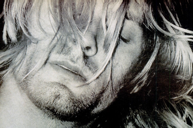 Cobain in Cork, Ireland, August 1991 / Photo by Ed Sirrs/Retna