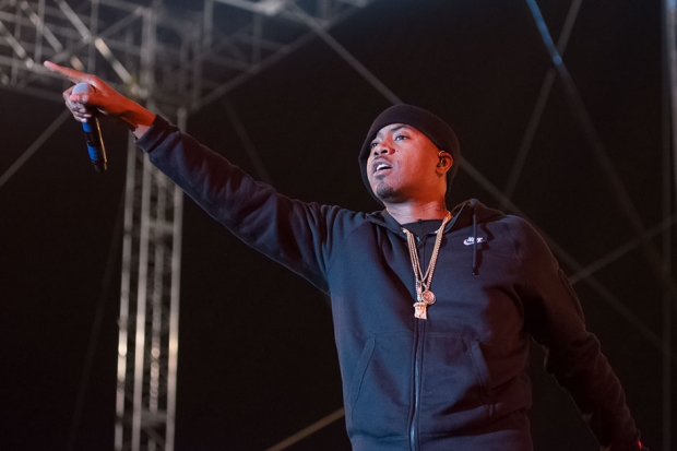 Nas at Coachella, Indio, California, April 12, 2014 / Photo by Wilson Lee