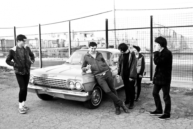 The Pains of Being Pure at Heart in Brooklyn, April 2014 / Photo by Jolie Ruben for SPIN