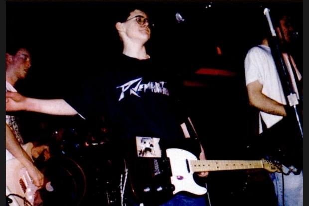 A teenage Oberst leads his mid-'90s band Commander Venus.