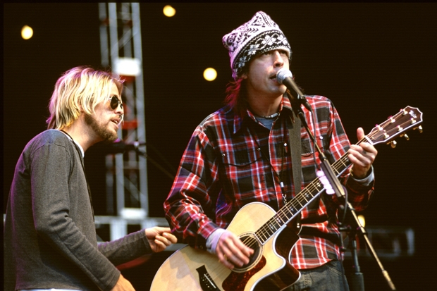 foo fighters, dave grohl, taylor hawkins