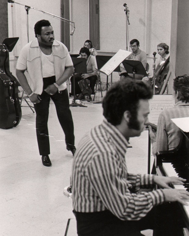 Swamp Dogg in the studio, 1971 / Photo Courtesy of Alive Naturalsound