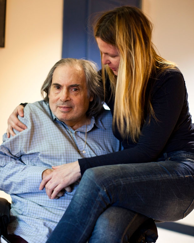 Bob and J.K. at his Upper West Side nursing home / Photo by Jolie Ruben