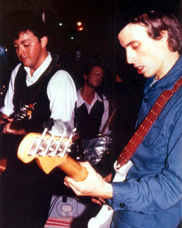 "a" play their first show at Maxwell's in 1978 / Photo by Lisa Elfers