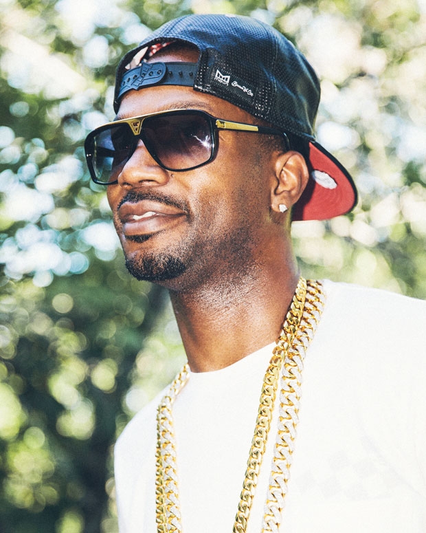 Juicy J in Los Angeles, August 2013 / Photo by Bryan Sheffield for SPIN