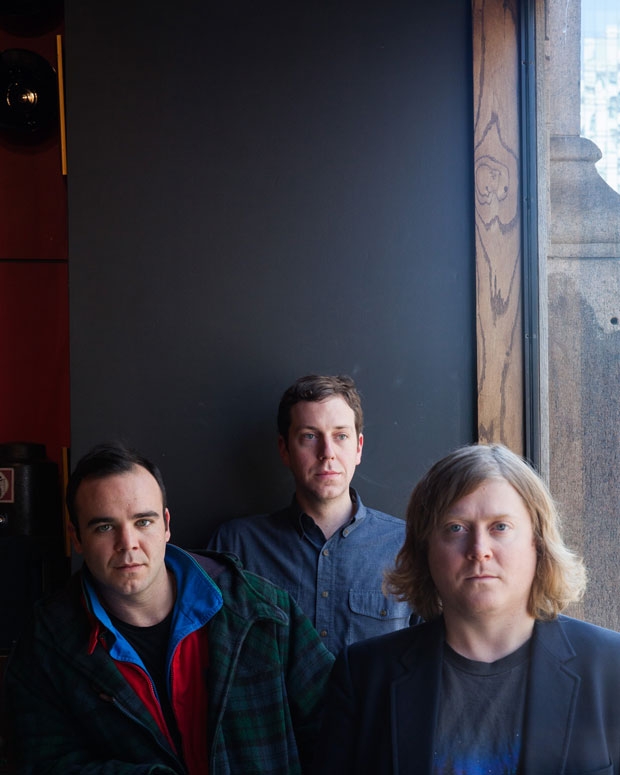 Future Islands in New York City, February 2014 / Photo by Rebecca Smeyne for SPIN